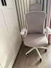 得力（deli）91025居家网椅 扶手可翻折电脑椅 旋转头枕 人体工学椅 灰色 实拍图
