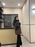 viney新款轻奢托特包包女包高档斜挎包生日礼物高级感送女友老婆 【棕色】麂皮绒单肩大包 时尚品牌百搭通勤大容量腋下包 实拍图