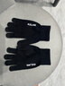 卡尔美（KELME）骑行手套男毛线手套冬季保暖手套防寒触屏手套跑步运动训练 黑色  实拍图