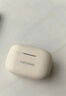 联想（lenovo）真无线蓝牙耳机 半入耳式耳机 音乐运动游戏耳机蓝牙5.4 适用苹果华为小米手机 EA110月岩白 实拍图