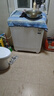 海尔（Haier）双桶洗衣机半自动 家用大件洗 10公斤大容量 省水电 以旧换新 双缸 原厂品质XPB100-81D2 实拍图