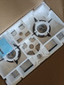 迅达（XUNDA）燃气灶液化气灶家用双灶具台嵌两用4.5KW旋流火灶不锈钢面板一级能效 Q1SA-液化气 实拍图