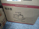 一号茶【首单立减】茶具茶桌防烫烧水壶全自动上水泡茶壶茶几嵌入式抽水壶家用烧水套装一体整套 1L 黑色-双层防烫全自动-20*37cm 实拍图