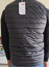 京东京造【零压系列】轻薄羽绒服男外套冬季 防钻绒马甲背心男 曜石黑 M 实拍图