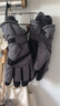 目丸保暖手套男女户外冬天骑行防寒风加绒厚触屏女防水冬季棉滑雪手套 9#深灰色 深度暖手套-男款 实拍图