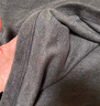 优衣库女装HEATTECH摇粒绒两翻领套头衫/长袖25秋冬新款479608 07 青灰色 L /160/88A 实拍图