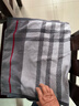 金号纯棉加厚加大枕巾吸汗透气亲肤枕头巾灰色1条 80*50cm 170g 实拍图