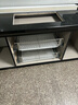 四季沐歌304不锈钢厨房拉篮橱柜抽屉式双层碗篮碗碟置物架柜内放碗架碗筷 【304不锈钢800柜体】亮银色加厚 实拍图