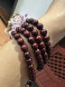 龍隐正宗小叶紫檀手串男女士款文玩手链檀香木佛珠子转运正品高端情侣 大满星6mm*108颗（京仓速发） 实拍图