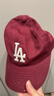MLB帽子男女情侣棒球帽软顶鸭舌帽秋冬运动帽四季3ACP6601N-07RDS-F 实拍图