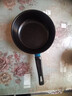 【亏本清仓】韩式麦饭石色不粘锅平底锅铁锅电磁炉不带盖 黑色小煎锅 16cm 实拍图