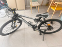 金武端自行车成人山地车公路赛车单车骑行变速超轻越野中学生初中青少年 顶配版-辐条轮-黑白色 26寸21速 实拍图