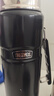 膳魔师（THERMOS）保温壶2000ml大容量高真空不锈钢户外旅行保冷保温瓶SK-2020 蓝色 实拍图