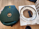 东菱星电饼铛家用 电饼档 煎饼锅 煎烤机烙饼锅三明治机70mm加深 早餐机 600KS墨绿-直径34cm（下盘可拆卸） 实拍图