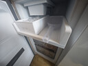 TCL冷布丁455L十字门冰箱58cm超薄零嵌全自动制冰-40度慢融冰一级能效冰箱R455T9-UQB冷不丁国家补贴 实拍图