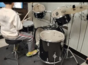 斗牛士（Bullfighter）架子鼓成人初学者儿童专业考级爵士鼓打击乐器 黑色5鼓3镲（升级油皮鼓面） 实拍图