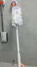 美丽雅静电除尘掸1手柄+12替换头长柄可伸缩鸡毛掸子扫灰床底清扫神器 实拍图