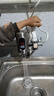 奥克斯（AUX）电热水龙头热水器免安装即热速热接驳款厨卫两用加热水龙头 【免安装】不锈钢款+送万向喷头 实拍图