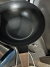 九阳（Joyoung）黑金麦饭石色不粘炒菜锅家用不粘炒锅燃气电磁炉通用 30cm 实拍图