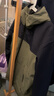 京东京造 穿山甲300冲锋衣男女防污防水三合一两件套冲锋衣男 黑绿拼色2XL 实拍图