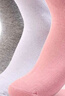浪莎松口袜子女士中筒袜纯棉宽口月子袜全棉中老年宽松女长袜 实拍图