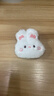 可爱小熊鸭子毛绒公仔儿童毛衣胸针女包包挂件别针固定扣 兔子毛绒胸针 实拍图
