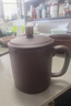 京东京造 宜兴紫砂杯 手工泡茶杯【原矿紫泥】煮泡茶具 鸿运当头杯 410ml 实拍图