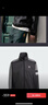 adidas休闲简约三条纹梭织立领夹克外套男装秋季阿迪达斯三叶草   黑色（推荐选大一码）   L 实拍图