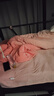 海澜之家（HLA）牛奶绒四件套防静电高端双面亲肤珊瑚绒床单被套简约风床品套件 渐变风粉桃 三件套 床单款 被套1.5*2m 床单1.8*2.3m 实拍图