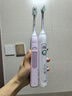 飞利浦（PHILIPS）【肖战推荐】电动牙刷钻石3系 生日礼物 情侣款送男生/女友 微泡水流 HX5171/04淡粉色 国家补贴 实拍图
