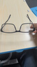 目匠 变色近视眼镜男女款 防辐射近视眼镜框架近视太阳镜护目镜 时尚砂黑-TR-170 变色配镜1.56变灰色防蓝光镜片 实拍图