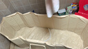 西哈泳士成人泡澡桶大人可折叠家用双人鸳鸯浴缸全身沐浴婴儿游泳桶洗澡盆 1.5米 【5层夹棉板材】入门礼 实拍图