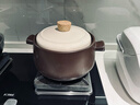 苏泊尔(SUPOR)砂锅陶瓷煲炖锅家用陶瓷锅高温不易开裂燃气明火专用4.5L 实拍图