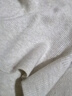 优衣库女装可机洗罗纹半开领针织衫/毛衣25秋冬新款480414 30 浅米色 M 实拍图