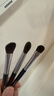 优家（UPLUS）小马毛专业眼部彩妆化妆刷套装3支 眼影刷鼻影刷高光刷 实拍图