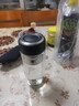 希乐玻璃杯双层玻璃水杯高颜值男士商务办公茶水分离杯便携泡茶杯子 实拍图