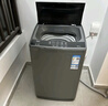 TCL 6.5KG全自动智控家用波轮洗衣机宿舍租房小型机身省空间一键脱水护衣内桶以旧换新国家补贴 灰色 实拍图