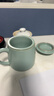 尚言坊汝窑茶杯办公会议个人泡茶杯茶水分离陶瓷生日礼物伴手礼男士专用 实拍图