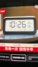 得力（deli）儿童节礼物充电电子闹钟背光家用学生儿童温湿度计床头钟开学升学必备白 LE103A开学必备礼物 实拍图