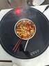 芝梵饭菜保温板加热菜板保温板暖菜板家用带电磁炉火锅暖菜板+火锅+自动旋转家庭旋转餐桌加热转盘 黑丨70CM【电动+手动旋转】3000W电磁炉火锅 实拍图