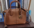 MICHAEL KORS 迈克高仕 MK Hyde 女士小号饺子包斜挎手提包 牛皮棕  230 小号 实拍图