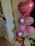 多美忆生日场景布置女孩生日气球儿童道具氛围装饰快乐桌飘装扮粉色套餐 实拍图