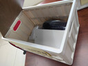 京东物流 户外野营郊游汽车后备箱多功能整理箱车载床头折叠箱 特大号-采销推荐 52*35*27cm 磨砂白 1个 实拍图