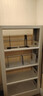 钢制书架家用图书馆书架书柜落地置物储物柜学校铁艺客厅家用 四层1.5m高主架【可单独用】 长80cm深30cm 实拍图