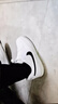耐克男子透气平底运动鞋冬季板鞋NIKE COURT VISION LOW DH2987 101白色/黑/白色 43 实拍图