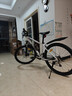 喜德盛山地自行车黑客380避震前叉21速禧玛诺变速X6铝合金车架通勤代步 白/黑色（25款） 15.5寸（建议身高150-165cm） 实拍图