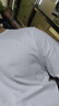 GLM纯棉长袖t恤男春秋款纯色体恤内搭宽松大码男士打底衫上衣 实拍图
