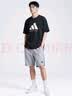 阿迪达斯（adidas）中性 篮球系列 ADI BB TEE 短袖 JX5575 黑色  M 实拍图