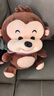 蓝诗诺卡通猴子毛绒玩具公仔玩偶布娃娃小猴子抱枕生肖猴送孩子生日礼物 棕色小猴子 30厘米 晒单实拍图