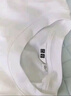 优衣库男女装大师T AIRism宽松圆领T恤五分袖短袖475355 465185 475355/00白色 L 实拍图
